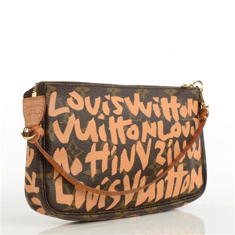 louis vuitton monogram graffiti pochette|louis vuitton pochette mini.